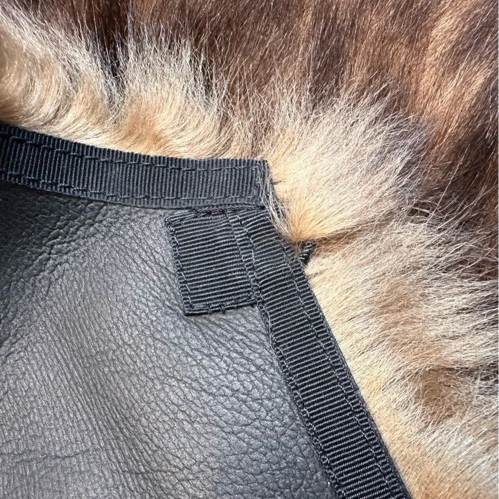 Ralph Lauren Collection * 2010 Sable Brown Lamb Shearling Gilet Silvie Vest - Picture 13 of 17